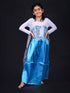BookMyCostume Snow Queen Disney Frozen Fairy tale Kids Fancy Dress Costume | Imported